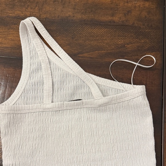 American Eagle Outfitters One-Shoulder Crop Top - Picture 6 of 10